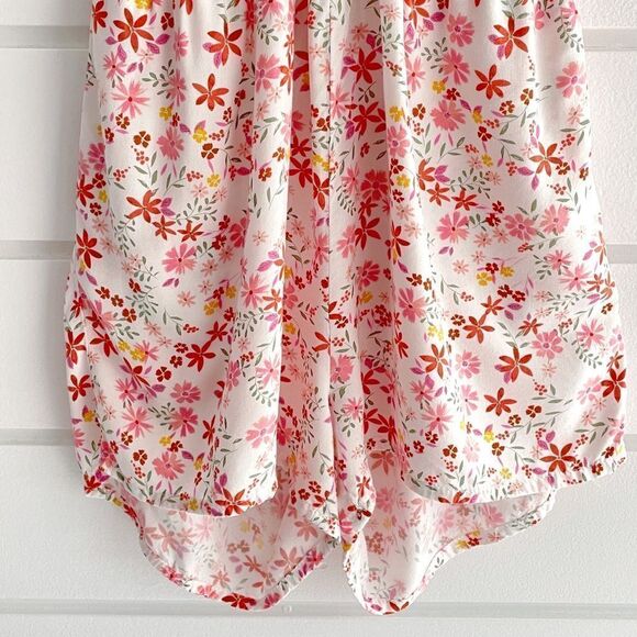 Aeropostale Printed Twist-Front Tie-Back Romper Size XS - Picture 6 of 11